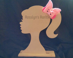 Pink Pig Bow