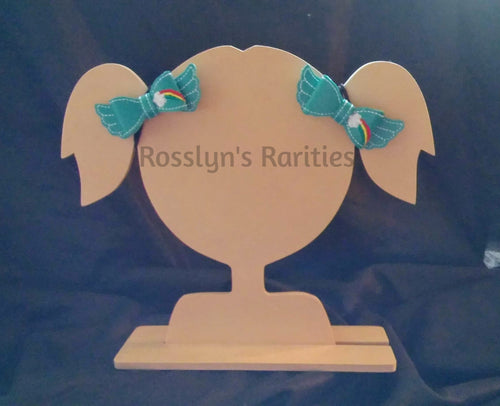 Rainbow Hair Bow