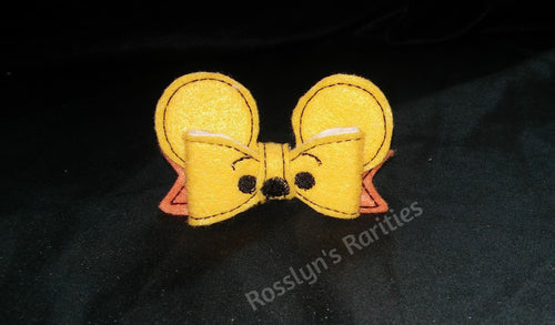 Honey Bear Hair Bow