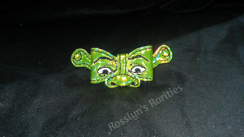 Green Ogre Hair Bow