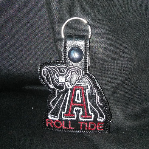 Alabama Roll Tide Key Fob