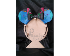 Snow Princess Mouse Ear Headband