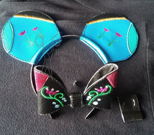 Load image into Gallery viewer, Snow Princess Mouse Ear Headband