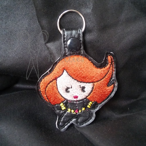 Black Widow Key Fob