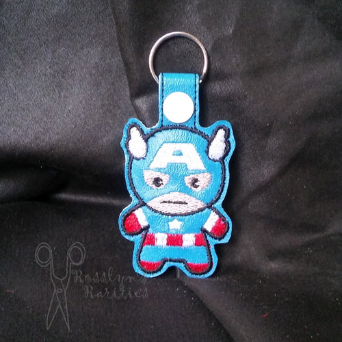 Captain A Key Fob