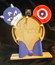 Load image into Gallery viewer, Captain America Ear Headband