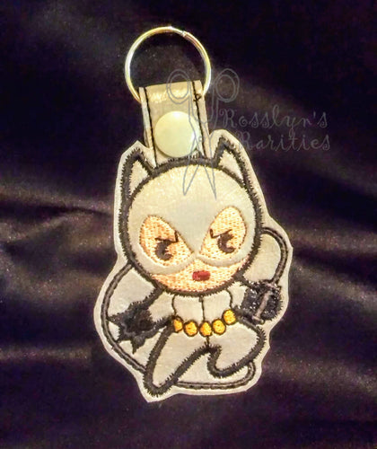 Cat Woman Key Fob