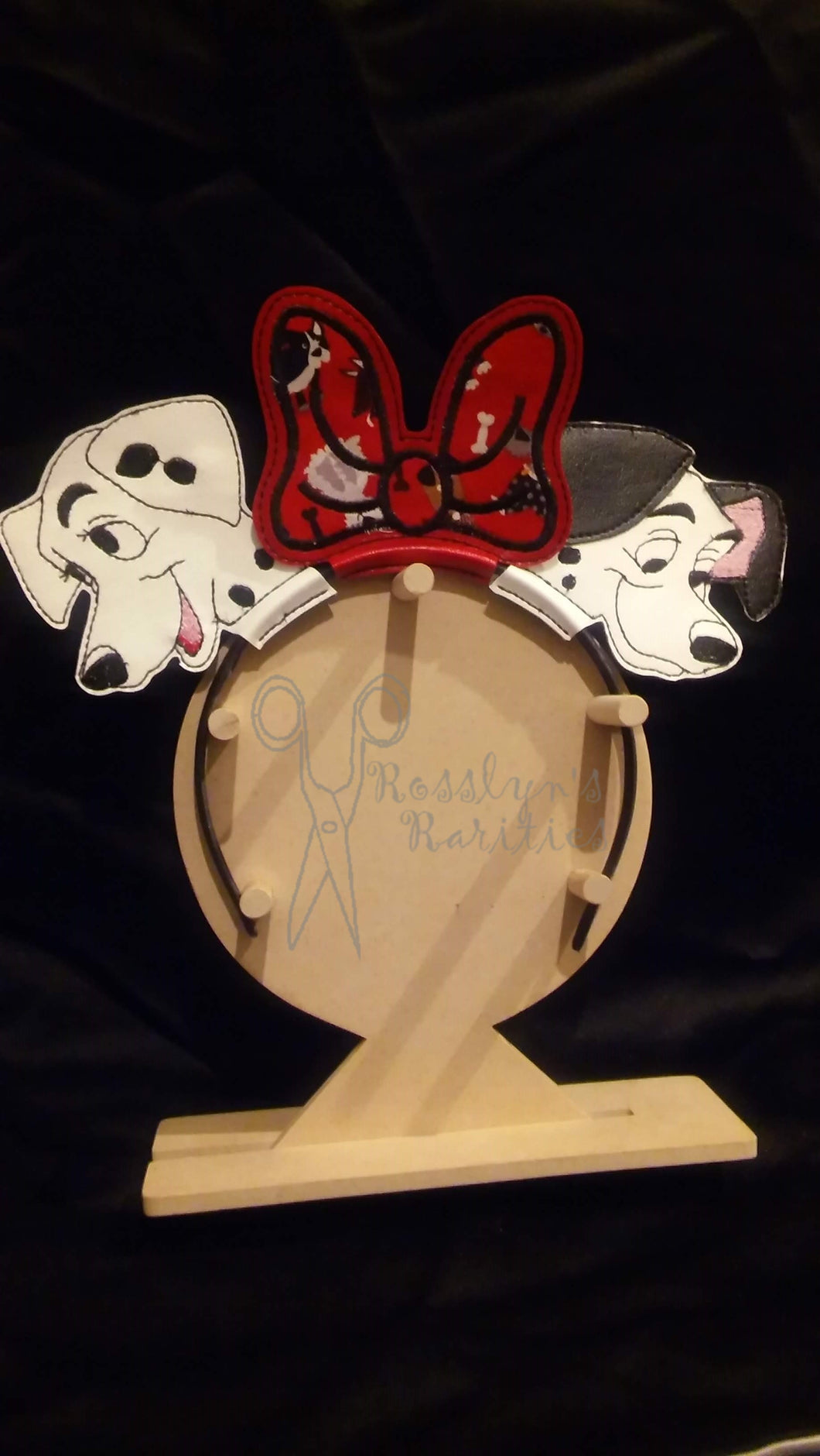Dalmatian Duo Ear Headband