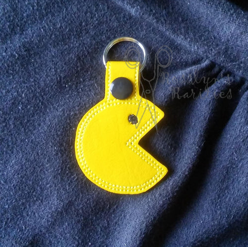 Pac Man Key Fob