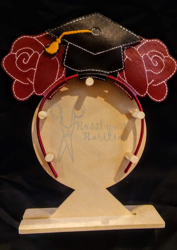 Graduation Rose Headband