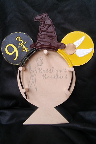 Wizarding School - Badger House Ear Headband