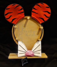 Load image into Gallery viewer, Orange Tiger Ear Headband
