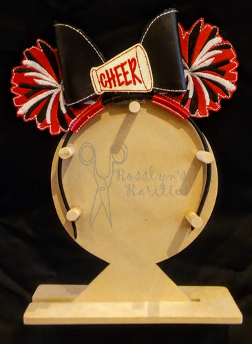 Pom Pom Headband with Bow
