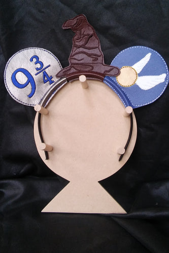 Wizarding School - Raven House Ear Headband