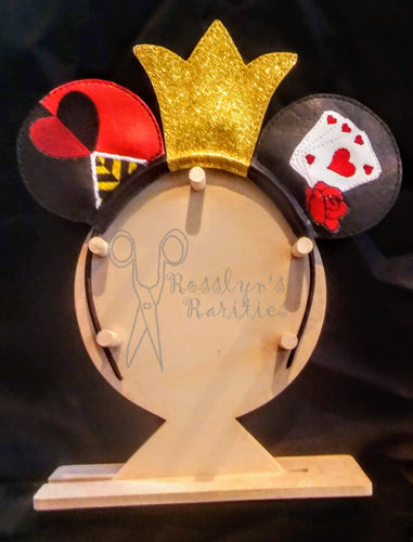 Red Queen Ear Headband
