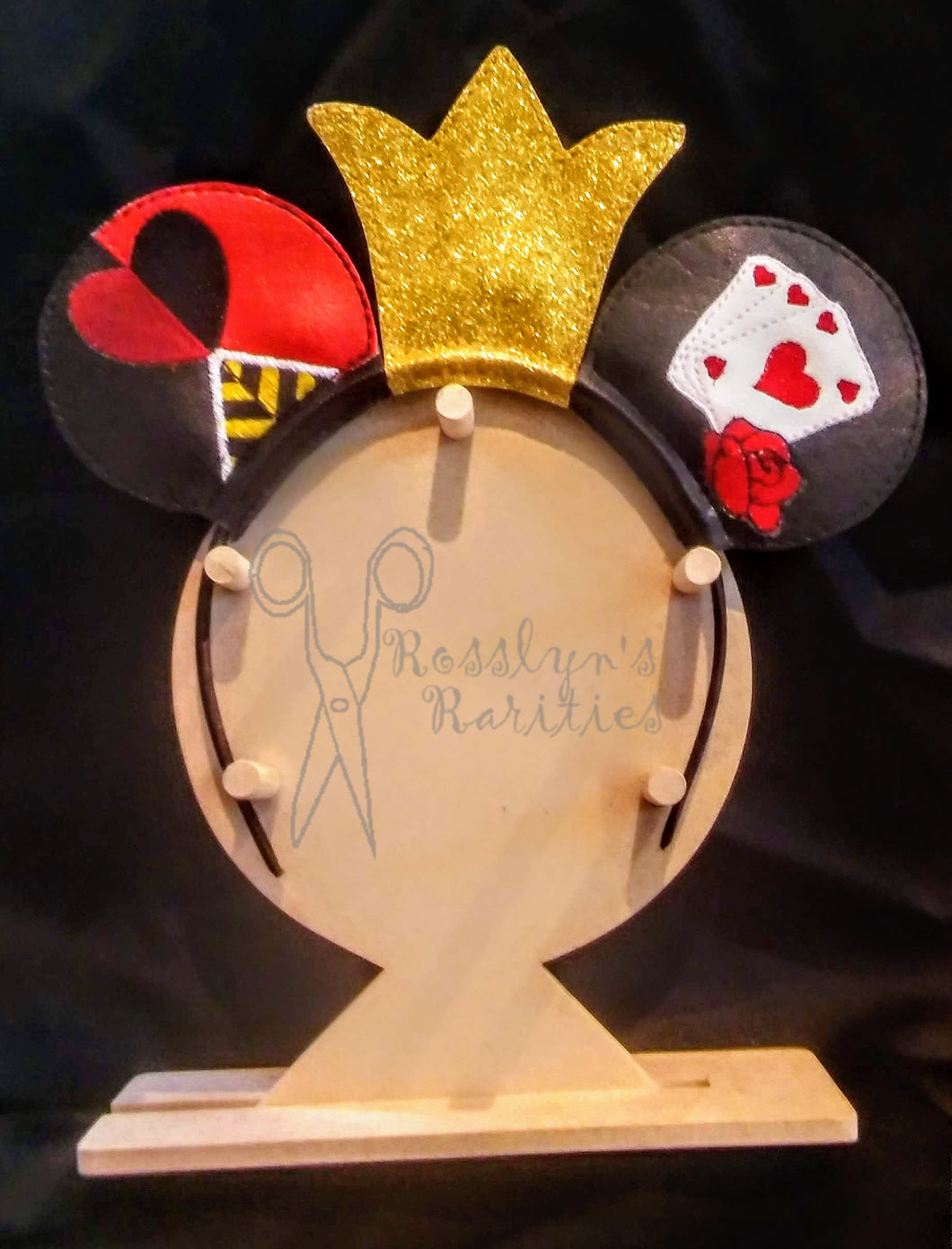 Red Queen Ear Headband